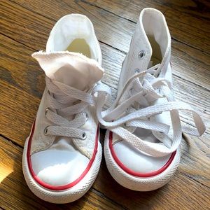 White high top converse